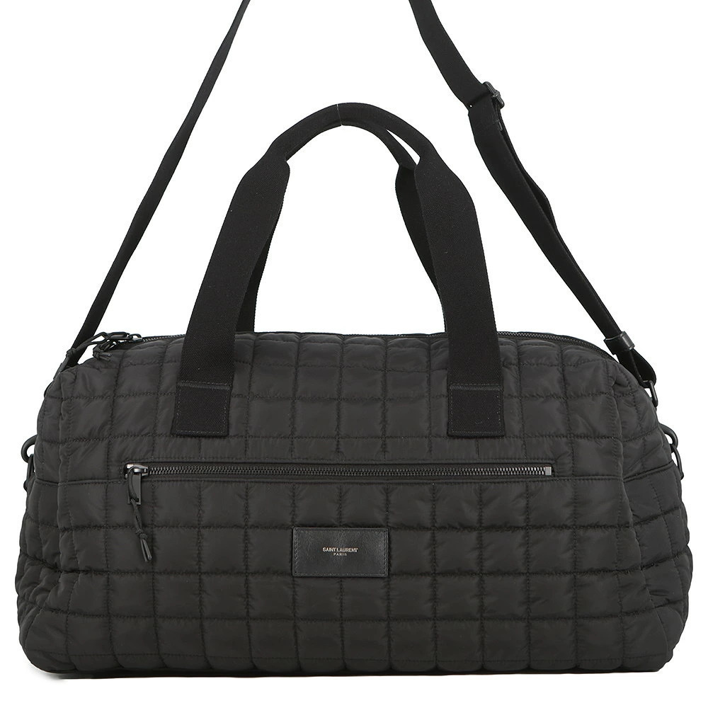 Saint Laurent Paris Boston Bag Nux Quilted Black